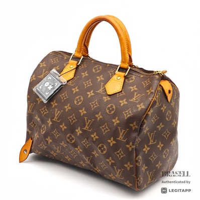 LOUIS VUITTON ルイ・ヴィトン スピーディ30 モノグラム スピーディ30 M41526 SP0968 ハンドバッグ Monogram Canvas Brown レディース