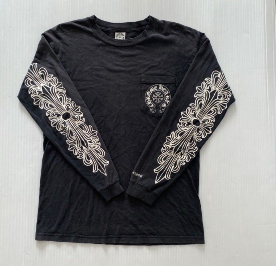 クロム ハーツ ホース シュー L/S Tシャツ 