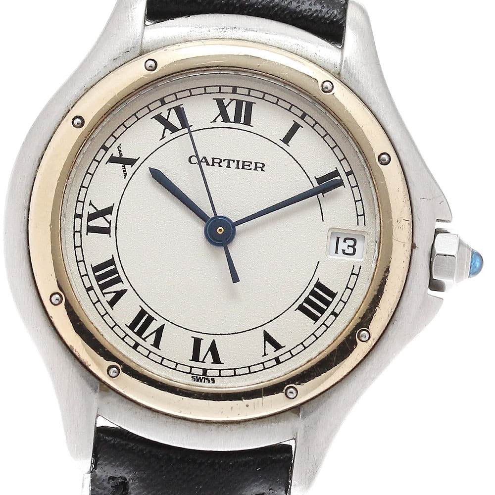 カルティエ パンテールクーガーSM W350058F レディース 【中古】