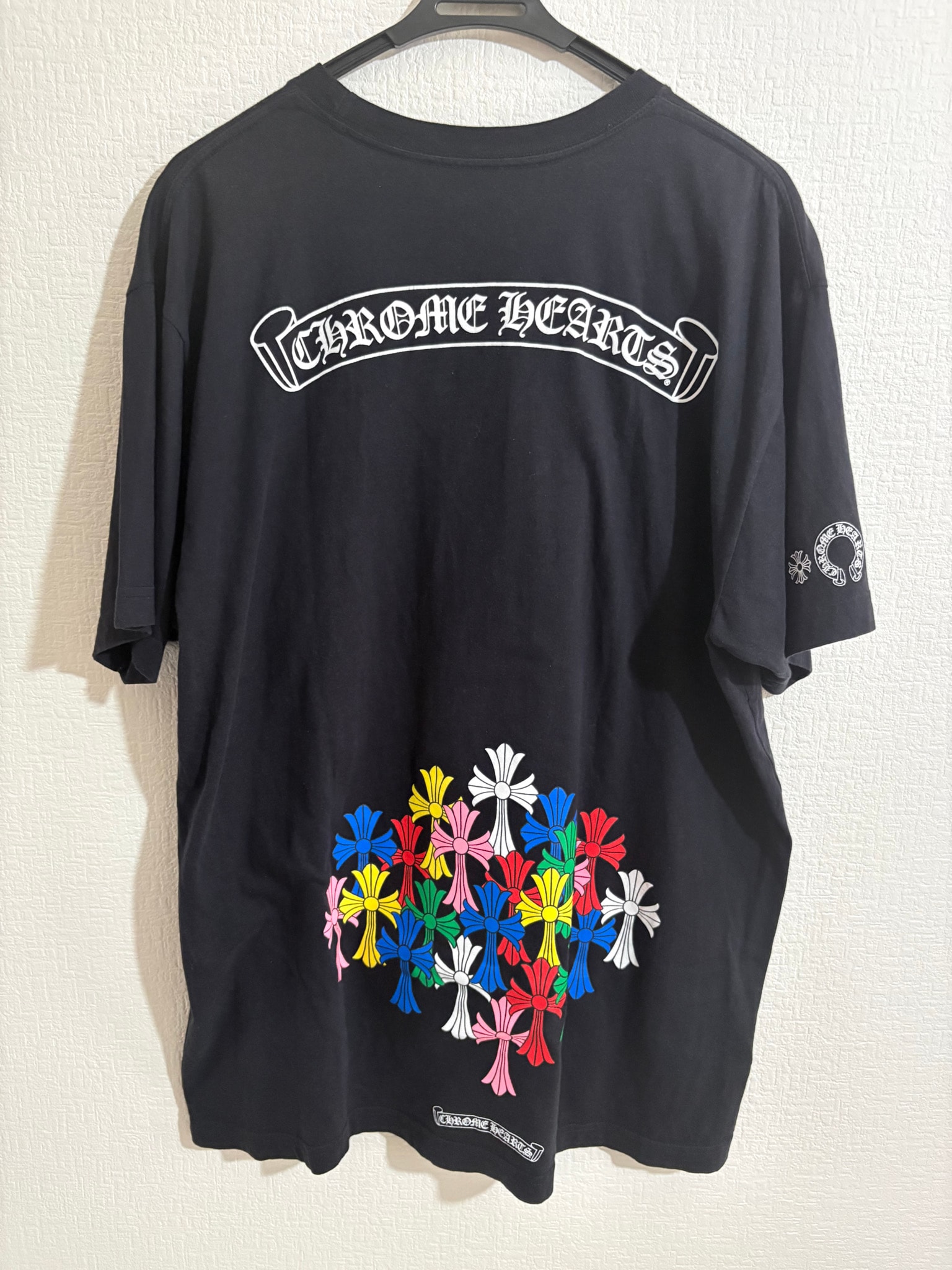 Chrome Hearts Cemetery Cross T-Shirt "Black/Multicolor"