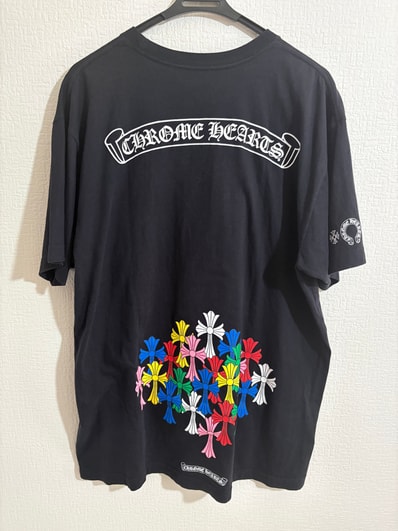 Chrome Hearts Cemetery Cross T-Shirt "Black/Multicolor"