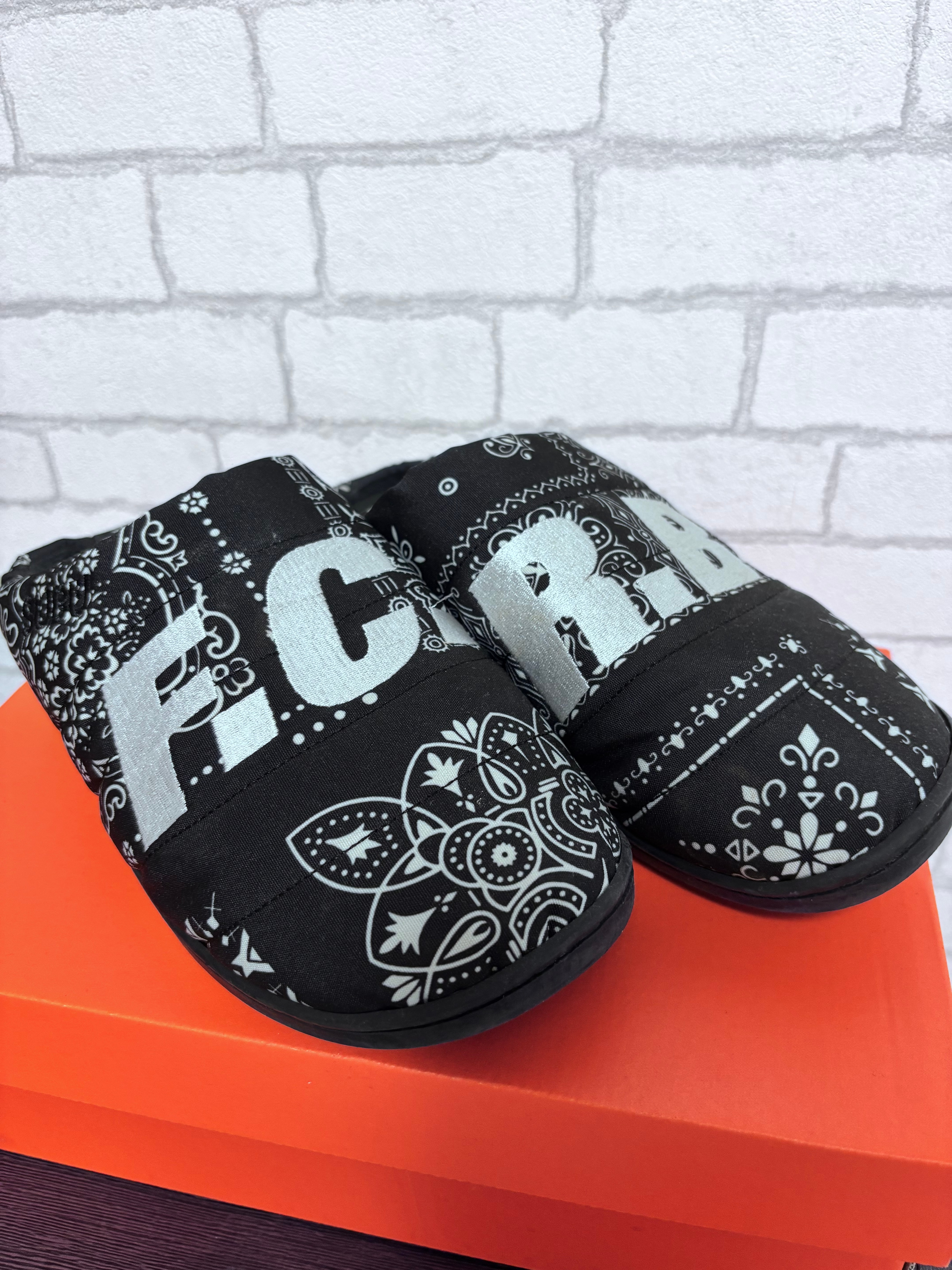 F.C.Real Bristol SILVER JUBILEE x SUBU Bristol Sandals "Black"
