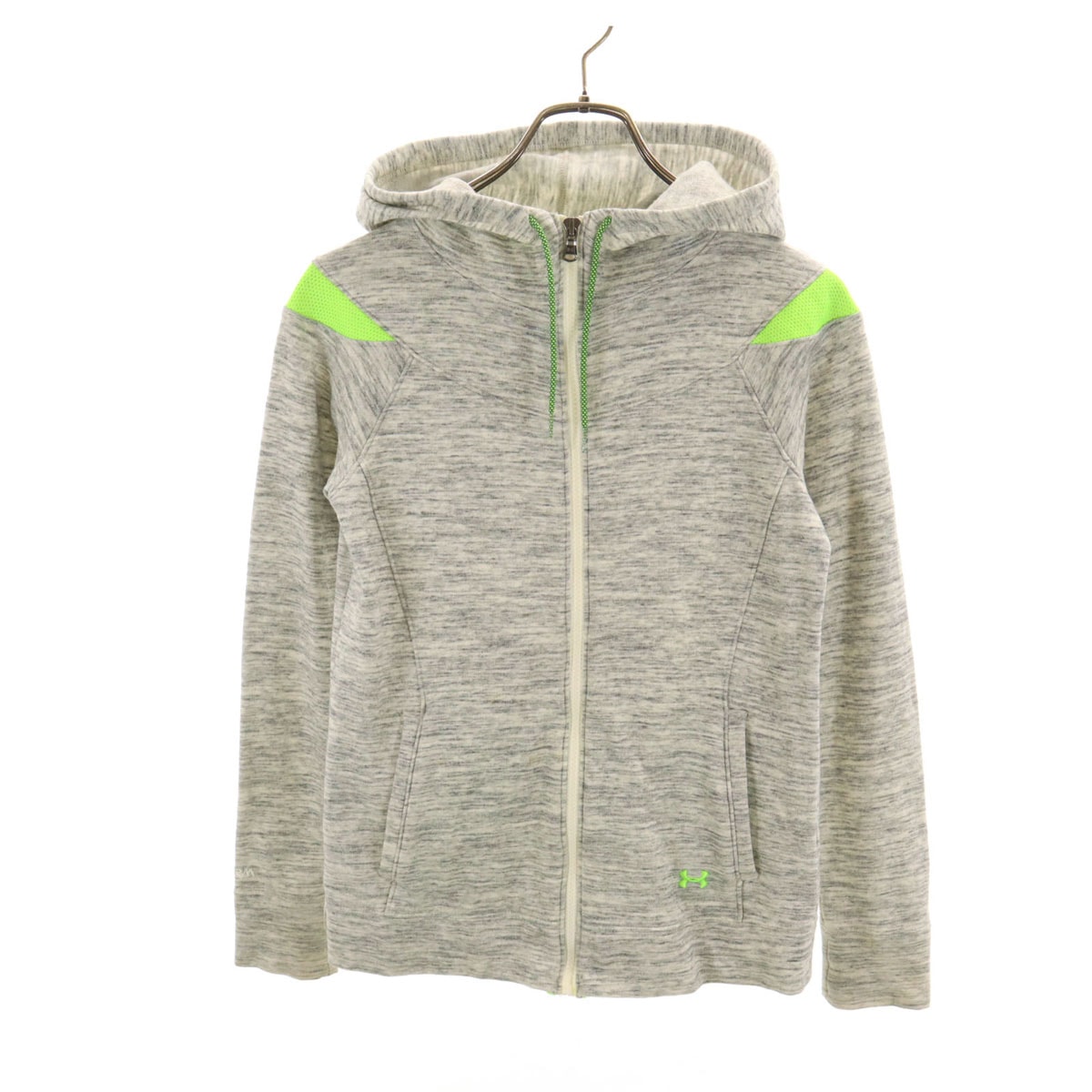 UNDER ARMOUR アンダーアーマー 長袖 スウェットパーカー S グレー