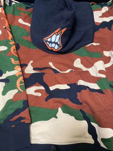 Chrome Hearts Matty Boy Caution Hoodie "Camo"