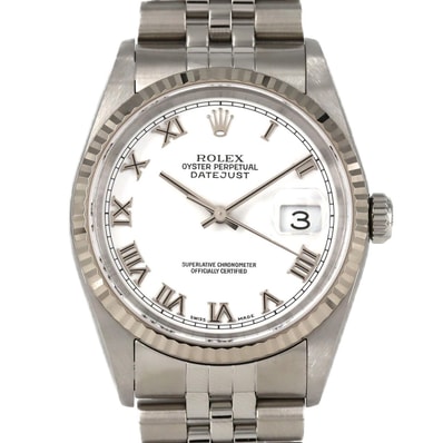 ロレックス デイトジャスト 16234 SSxWG 自動巻 F番