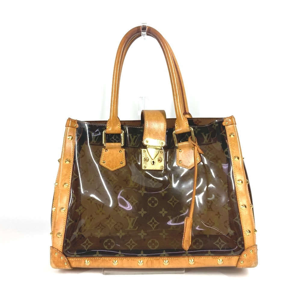 ルイヴィトン LOUIS VUITTON ネオ・カバアンブルMM M92504 モノグラム カバン 肩掛け トートバッグ ショルダーバッグ ビニール ブラウン