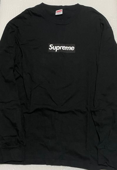 Supreme Box Logo L/S Tee "Black"