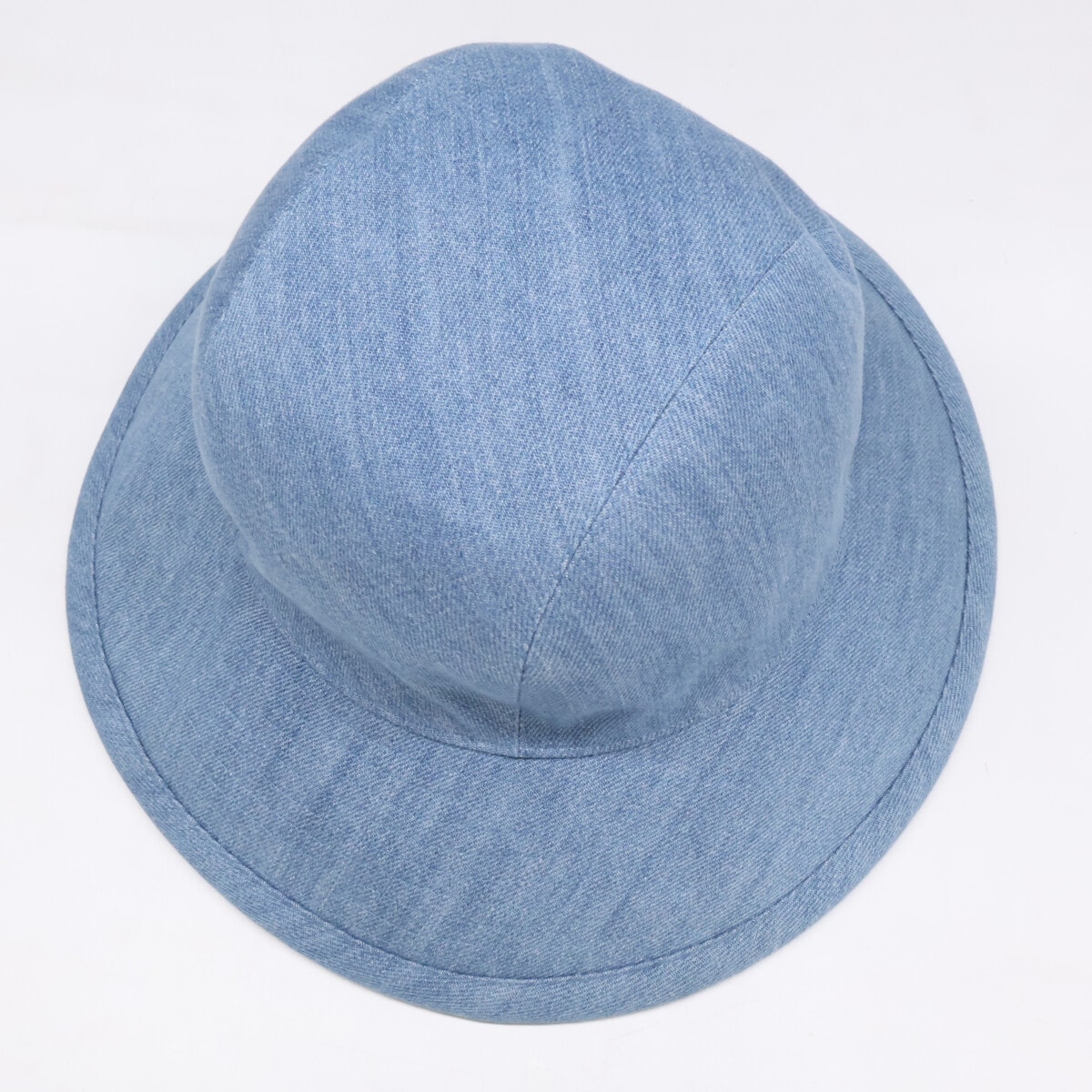 A (未使用に近い)】エルメス 【美品】セリエボタン デニム ハット 59