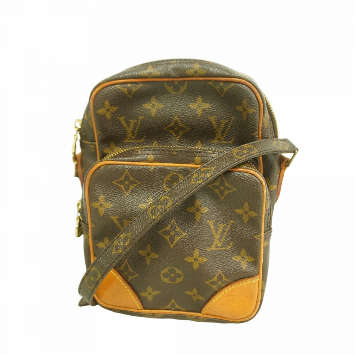 【6dd4643】ルイヴィトン ショルダーバッグ モノグラム アマゾン M45236 ブラウン【中古】レディース