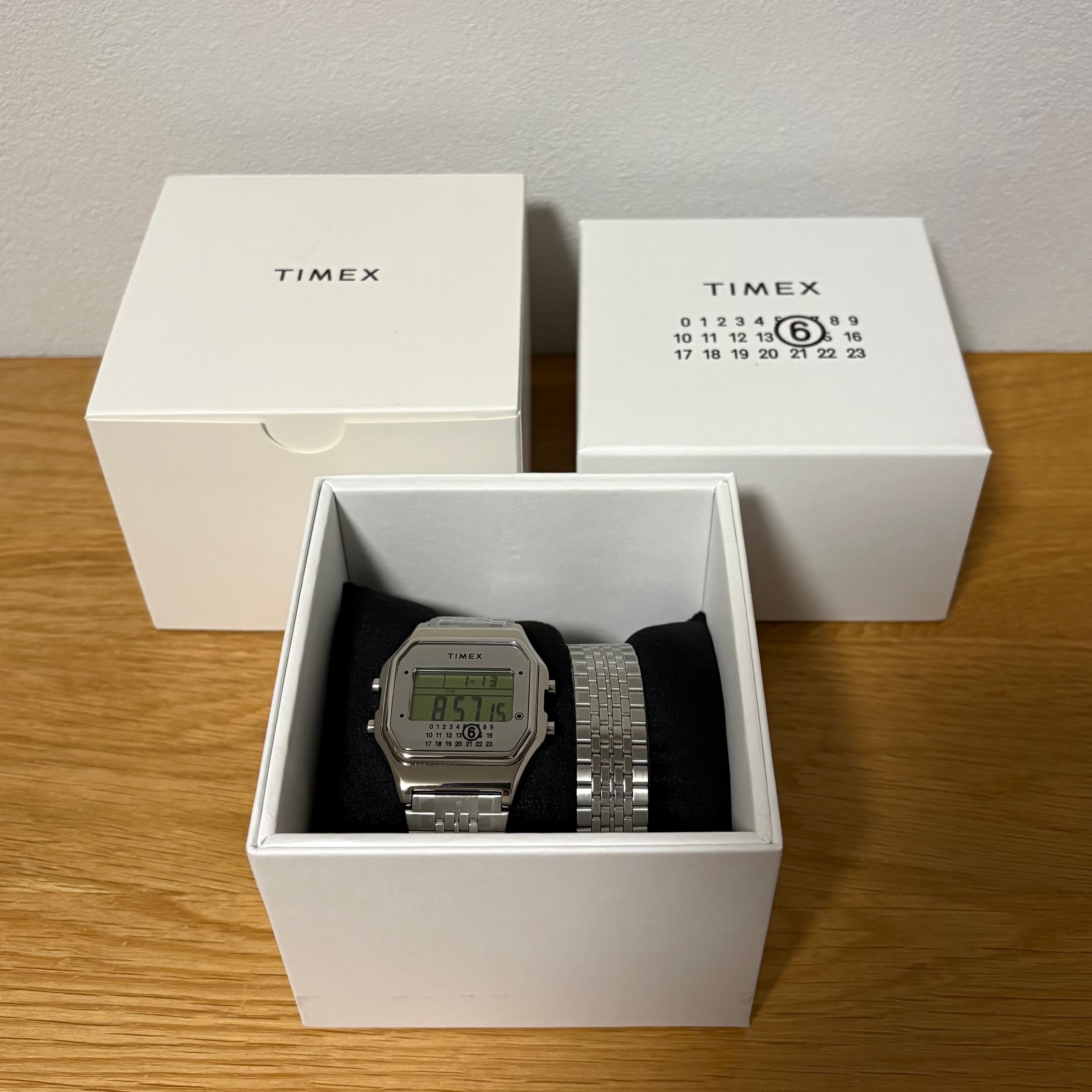 TIMEX x MM6 Maison Margiela T80 Gift Set "Silver"