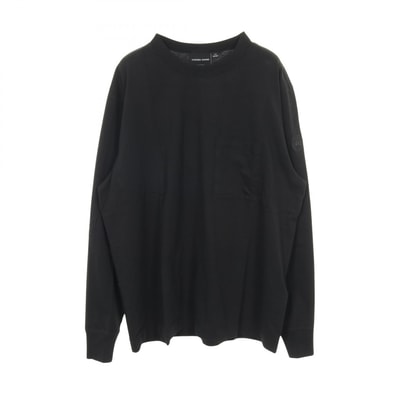 カナダグース CANADA GOOSE グラッドストーン ロングスリーブ 長袖Tシャツ 衣料品 トップス コットン メンズ ブラック系 1402MT9061M 【新品】