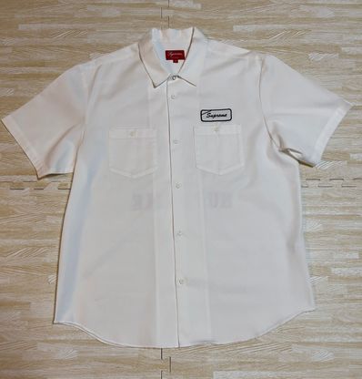 Supreme Dog S/S Work Shirt "White"