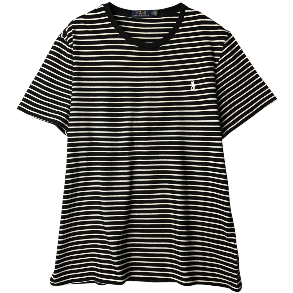 古着 ラルフローレン Ralph Lauren POLO RALPH LAUREN 半袖 ボーダーTシャツ メンズXL相当/eaa589454