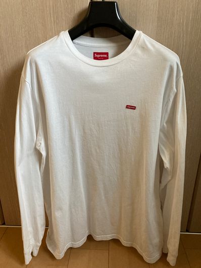 Supreme Small Box L/S Tee "White"(22SS)