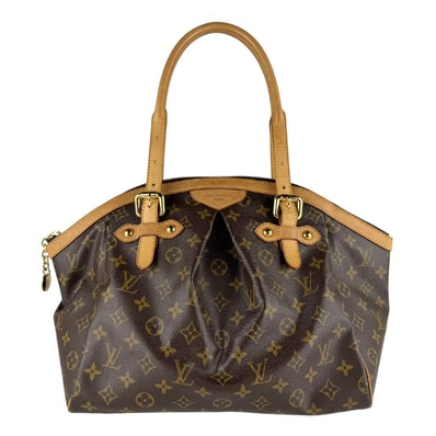ルイ ヴィトン LOUIS VUITTON ショルダーバッグ モノグラム ティヴォリGM モノグラムキャンバス ブラウン ゴールド レディース M40144【中古】 z9816