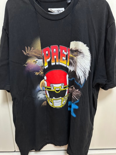 Supreme x MM6 Maison Margiela Split S/S Top "Black"