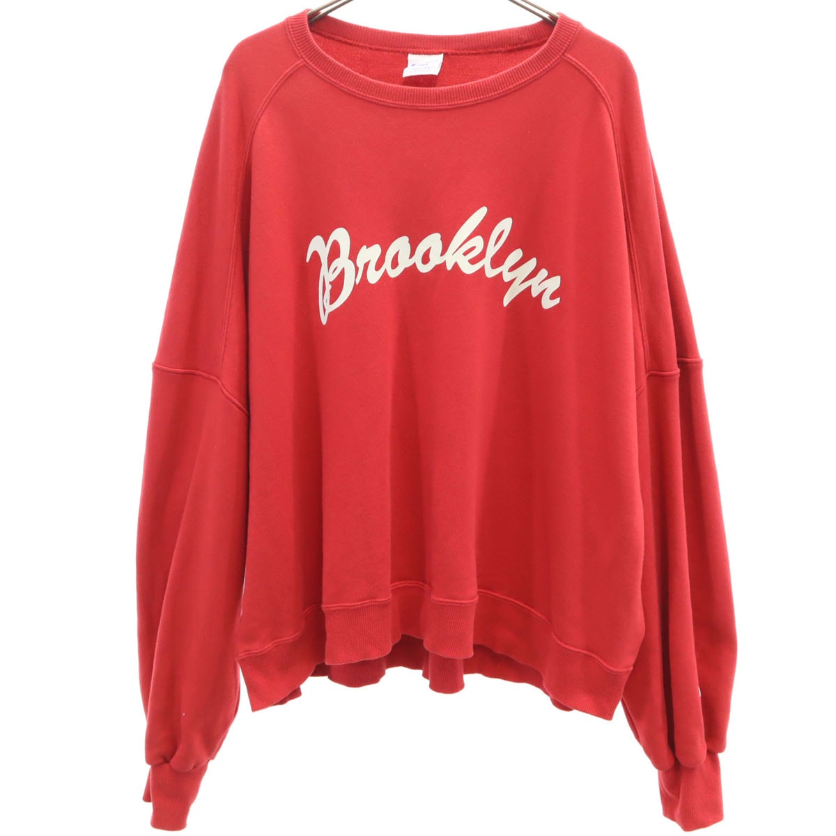 Champion チャンピオン 長袖 トレーナー F レッド系 スウェット