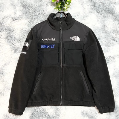 Supreme x The North Face Expedition Fleece Jacket "Black"