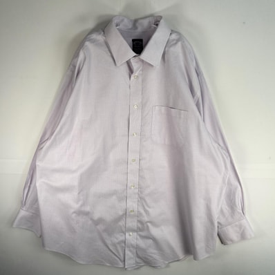 古着 ブルックスブラザーズ Brooks Brothers 長袖シャツ 1818 大きいサイズ 2XL パープル系 チェック メンズ