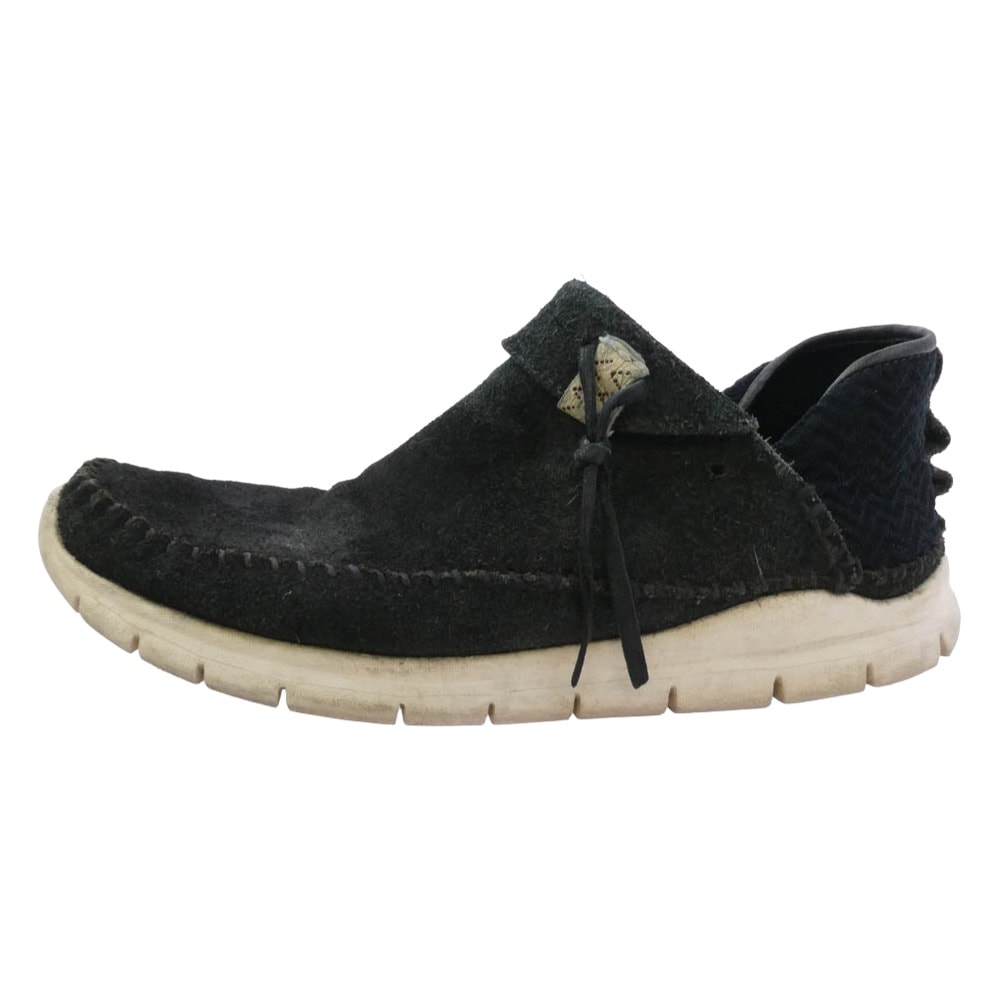 VISVIM ビズビム スニーカー UTC MOC カヌー モック スエード スニーカー ブラック系 US 8.5【中古】