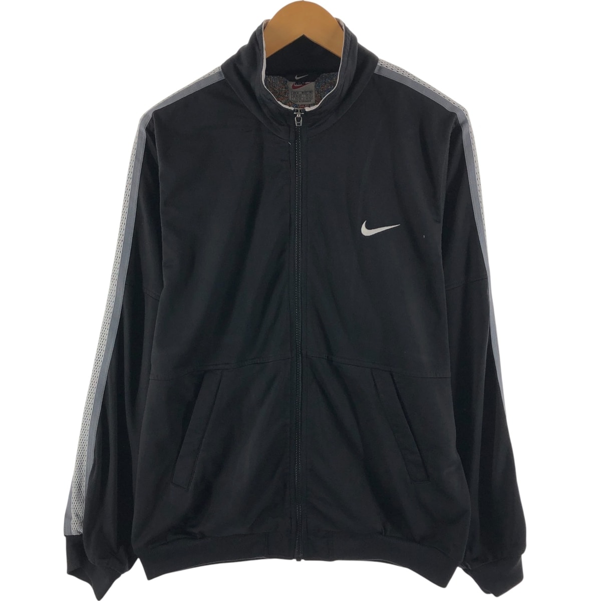 古着 90年代 ナイキ NIKE バックロゴ ジャージ トラックジャケット メンズM相当 ヴィンテージ/eaa533392