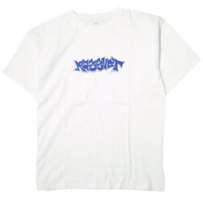 PACCBET ラスベート Graffiti Logo Tee グラフィックロゴプリントTシャツ XL ホワイト 半袖 Gosha Rubchinskiy トップス g18490