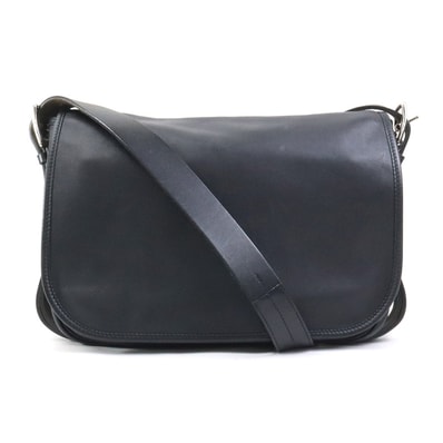 エルメス HERMES ショルダーバッグ バルダ30 ヴォーシッキム ブラック ユニセックス【中古】 90032g