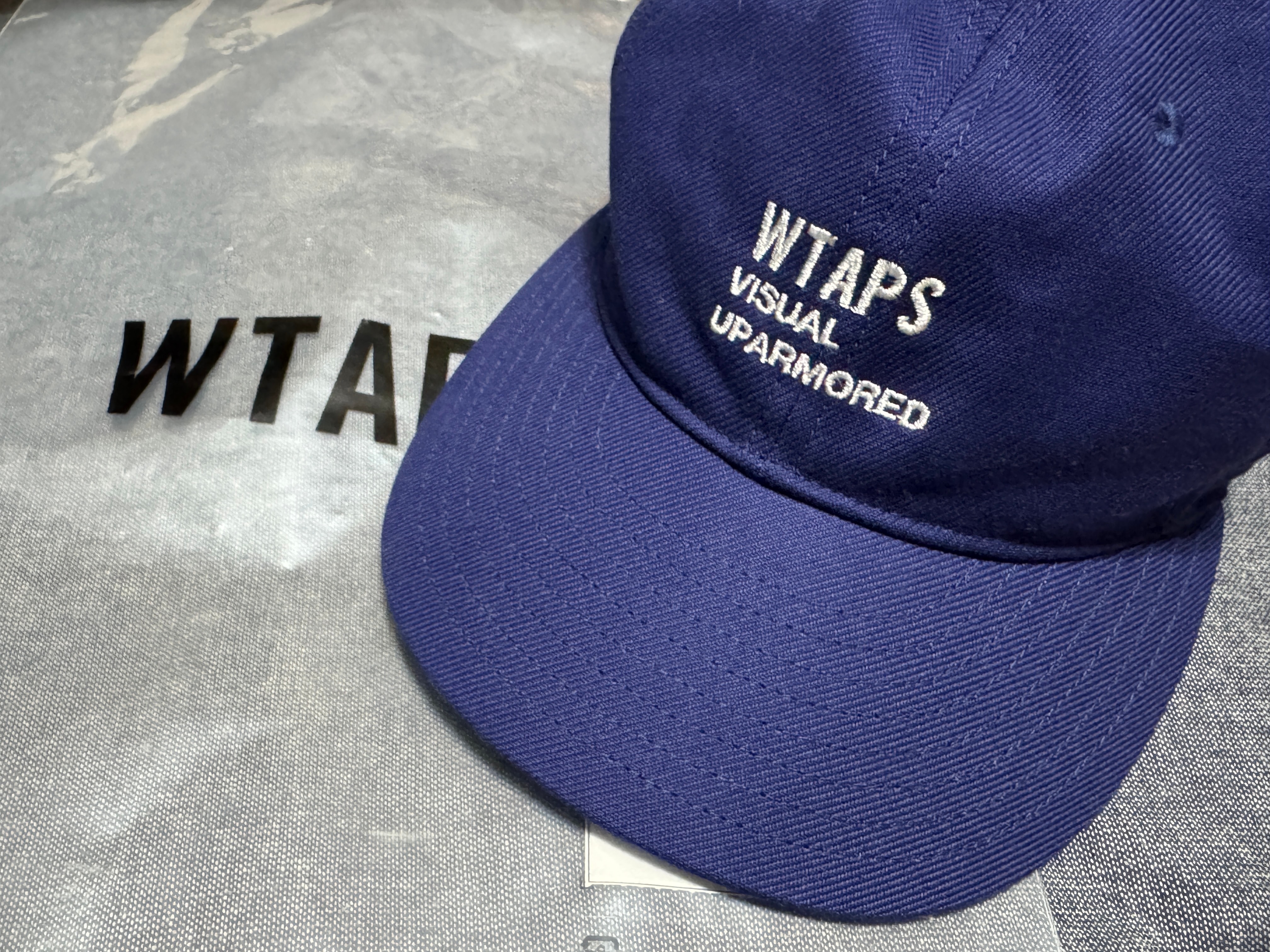 WTAPS T-6M 02 / Cap / Cotton. Twill "Blue"