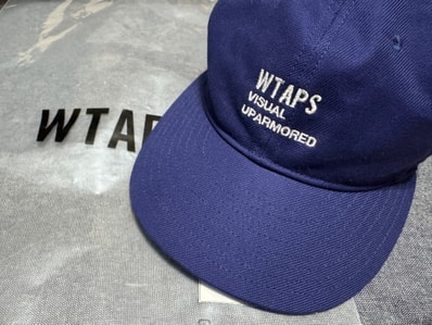 WTAPS T-6M 02 / Cap / Cotton. Twill "Blue"