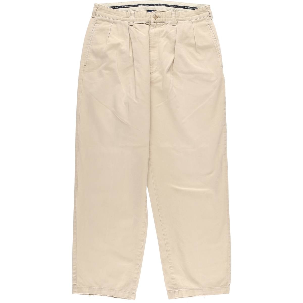 古着 ラルフローレン Ralph Lauren POLO RALPH LAUREN ツータック チノパンツ メンズw33相当/eaa533155