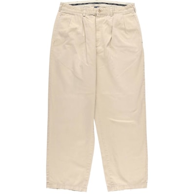 古着 ラルフローレン Ralph Lauren POLO RALPH LAUREN ツータック チノパンツ メンズw33相当/eaa533155
