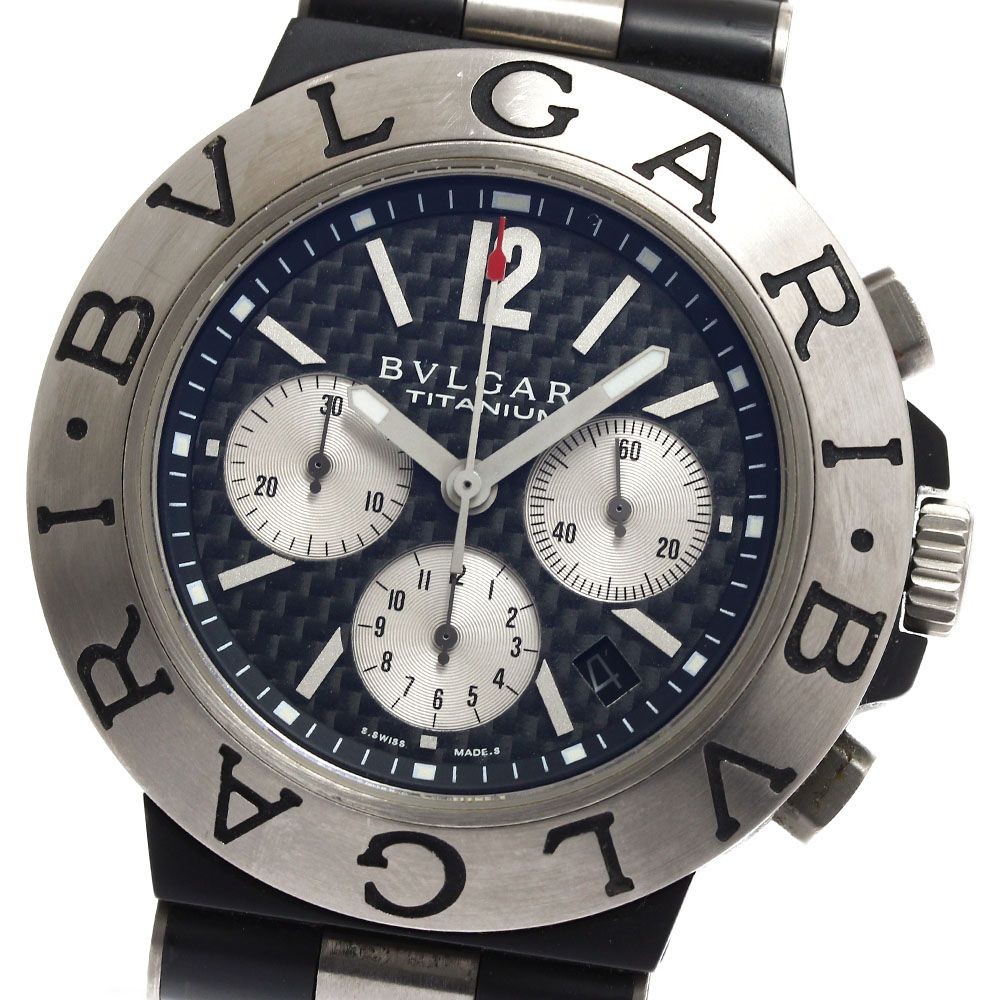 ブルガリ ディアゴノ チタニウム TI44TACH メンズ 【中古】