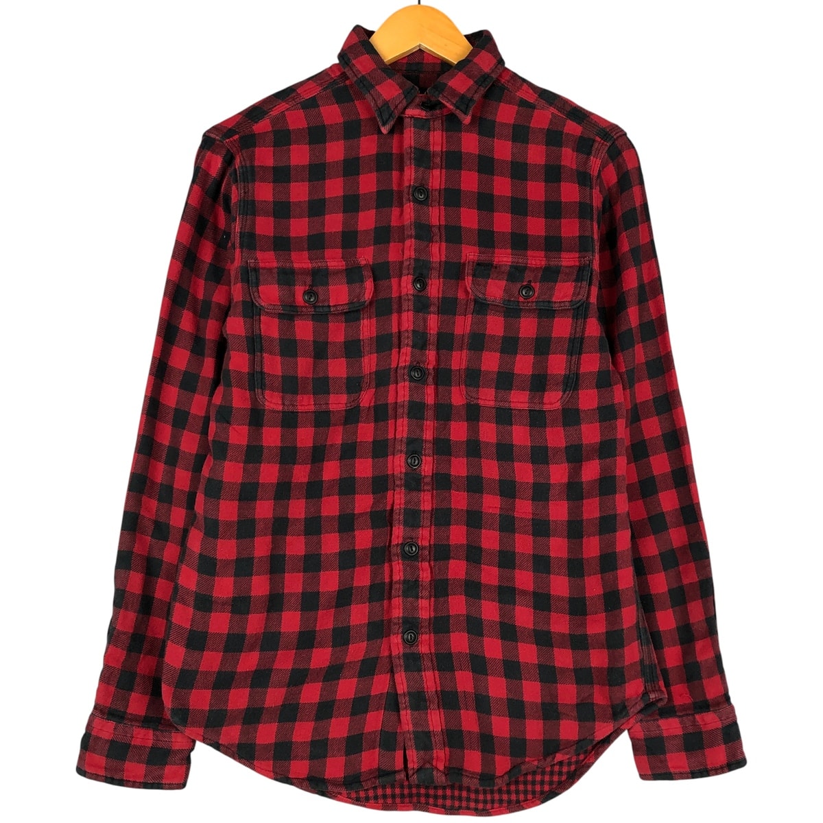 古着 ラルフローレン Ralph Lauren POLO RALPH LAUREN バッファローチェック 長袖 ライトネルチェックシャツ メンズS相当/eaa599481