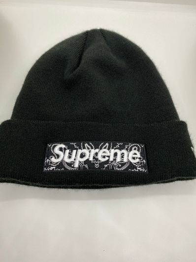 Supreme New Era® Box Logo Beanie "Black"