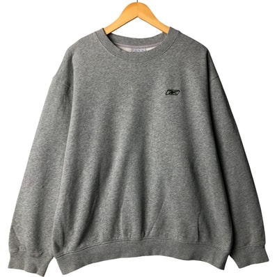 古着 リーボック Reebok ワンポイントロゴスウェットシャツ トレーナー メンズXXL相当/eaa588276