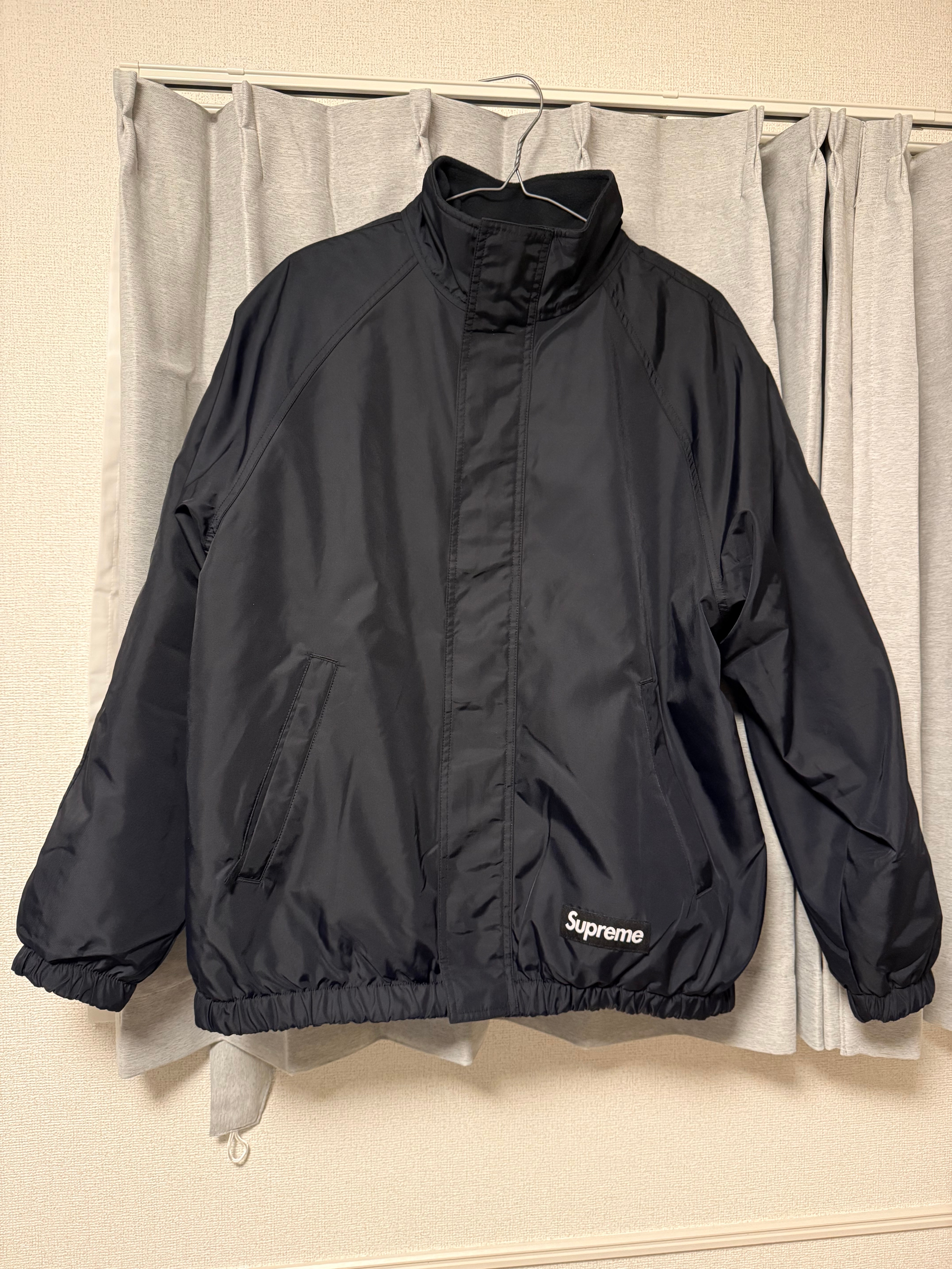 Supreme Polartec Reversible Track Jacket "Black"