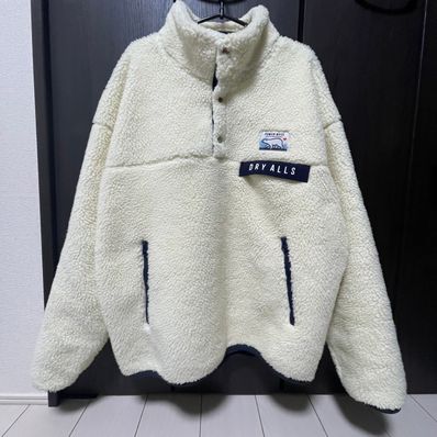 HUMAN MADE BOA FLEECE PULLOVER "White"