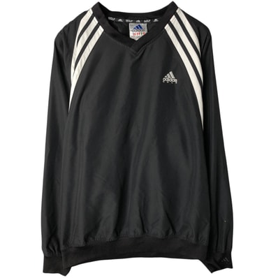 古着 90~00年代 アディダス adidas GOLF Vネック ウォームアッププルオーバー メンズL相当 ヴィンテージ/eaa629925