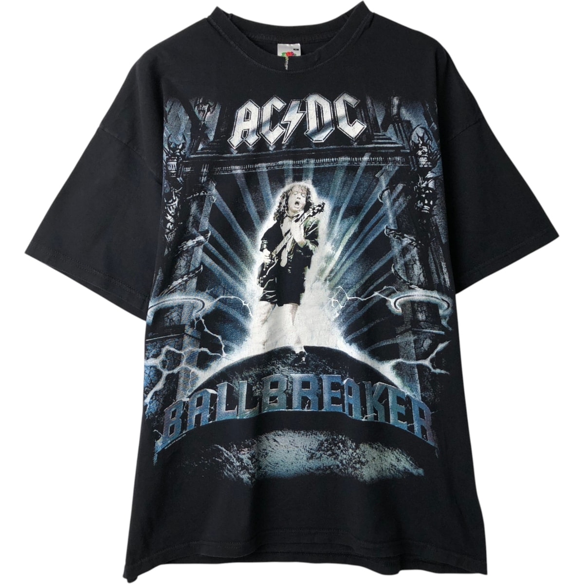 古着 フルーツオブザルーム FRUIT OF THE LOOM AC/DC エーシーディーシー バンドTシャツ バンT メンズXL相当/eaa569785