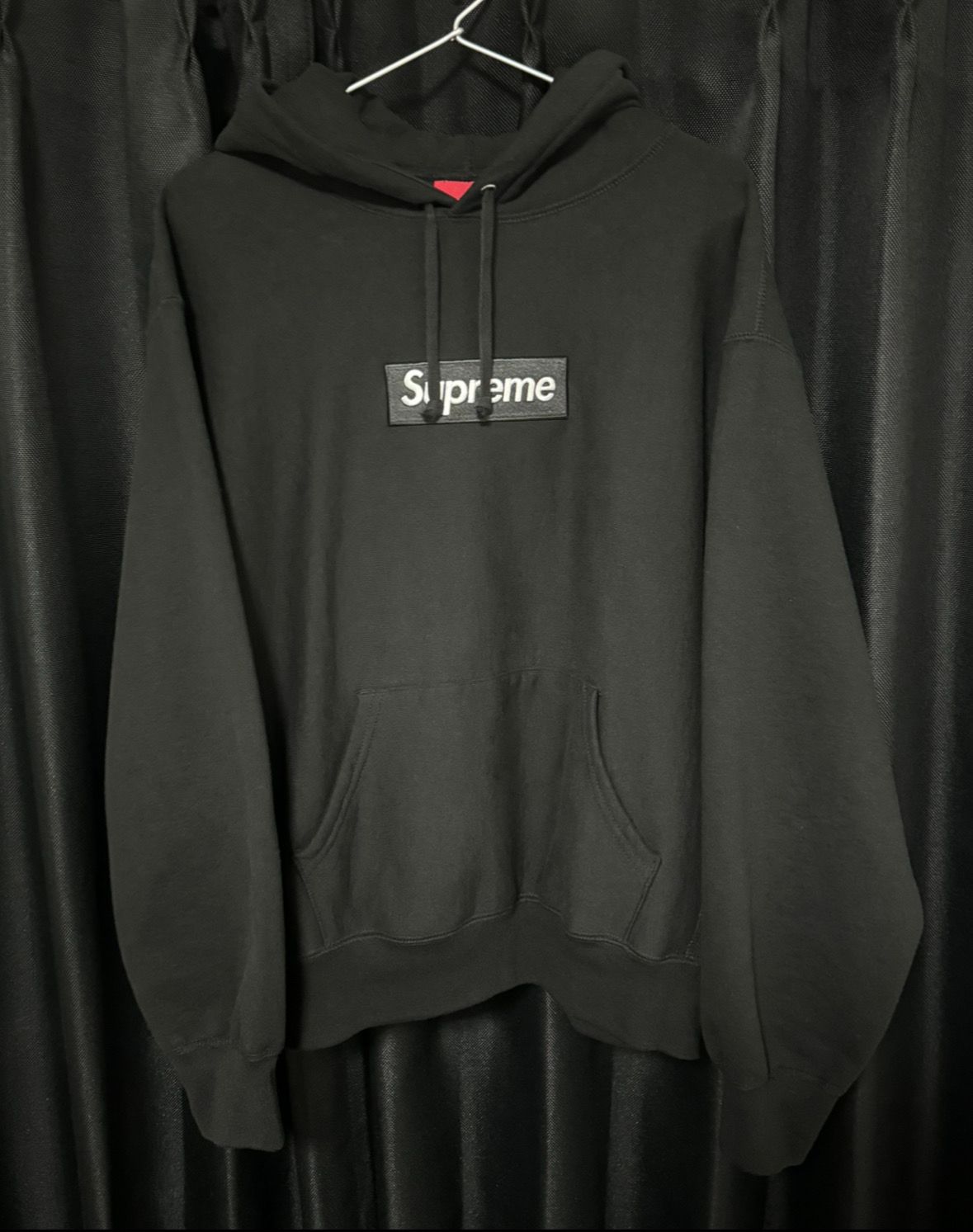 Supreme Box Logo Hooded Sweatshirt "Black" (23FW)