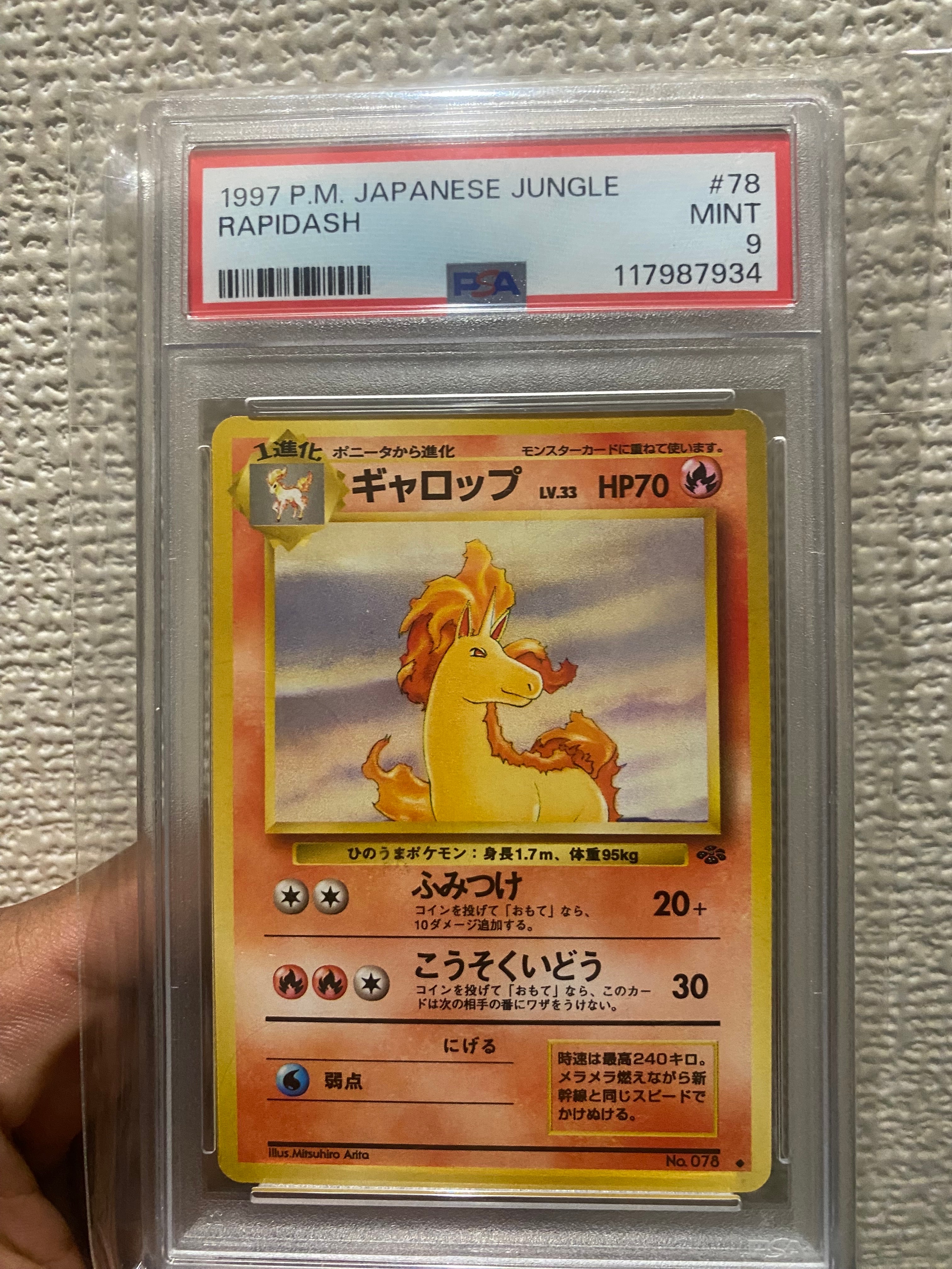 ギャロップ ◆ : 旧裏 [PMCG2 No.078](拡張パック「ポケモンジャングル」)