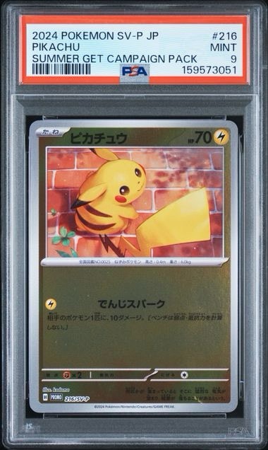 ピカチュウ P [SV-P 216](プロモカードパック「ポケカの夏がキタ