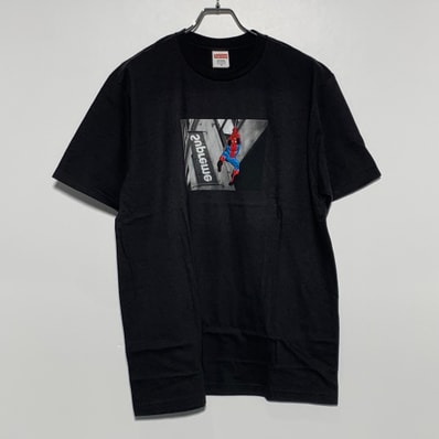 Supreme x Spider-Man Tee "Black"