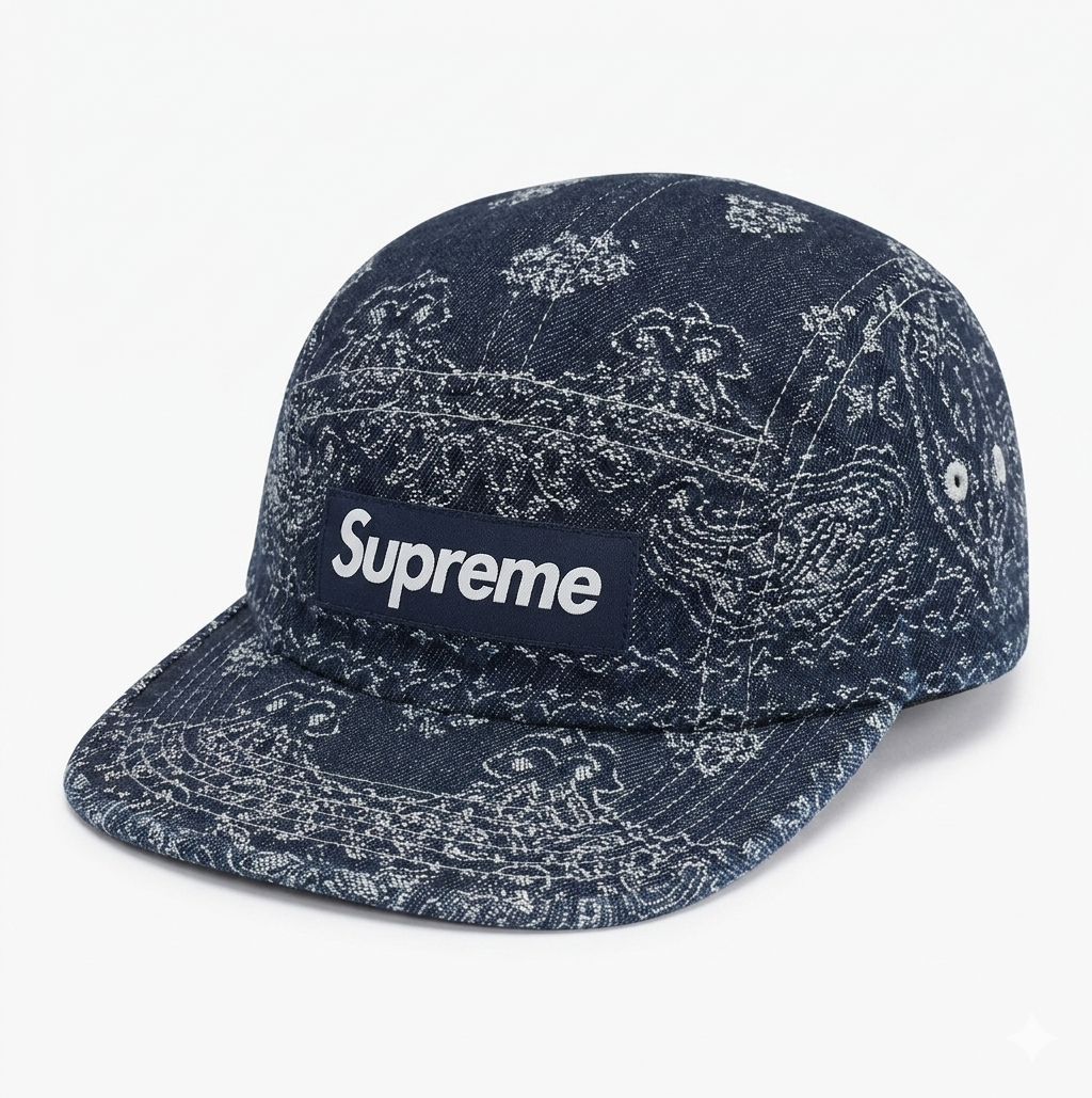 Supreme Washed Chino Twill Camp Cap (26SS) 
