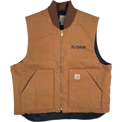 古着 カーハート Carhartt クラシックベスト ダックベスト メンズXL相当/evb033541