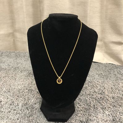 Dior Logo Necklace "Gold"