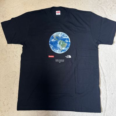 Supreme x The North Face One World Tee "Black"