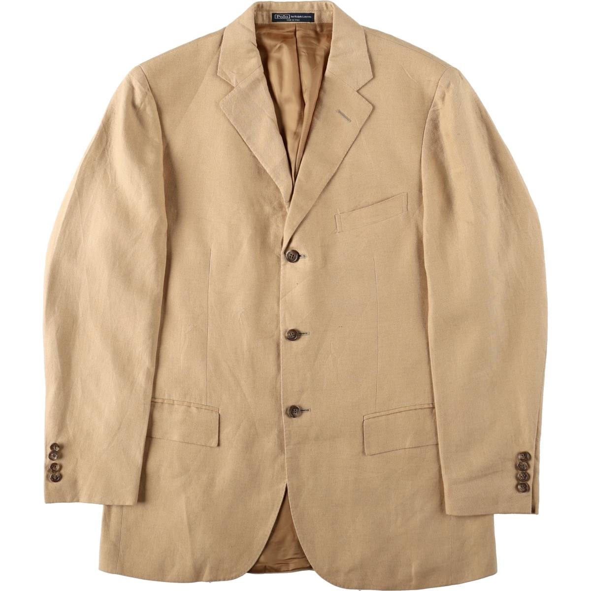 古着 ラルフローレン Ralph Lauren POLO by Ralph Lauren ブレザー テーラードジャケット イタリア製 メンズM相当/eaa678367