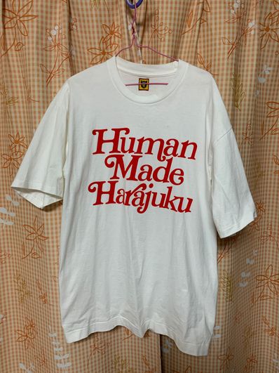 HUMAN MADE Girls Don't Cry Harajuku T-Shirt #2 "White" / VERDY
