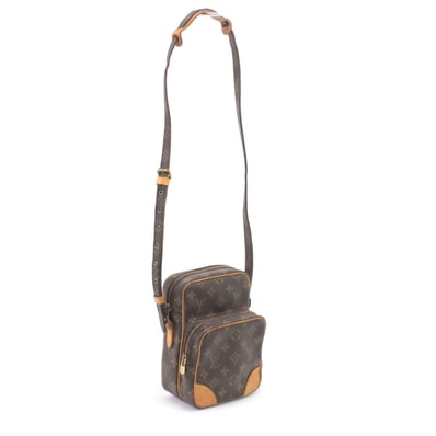LOUIS VUITTON ルイヴィトン ショルダーバッグ モノグラム アマゾン 内ポケット使用不可 M45236